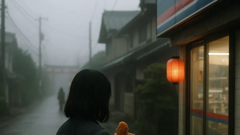 フライドチキンを買いに来た同級生の女