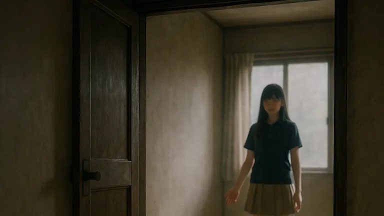 隣の部屋(上) 中2の少女から遊びの誘い