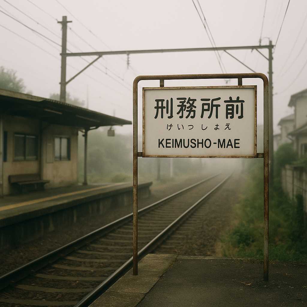 「刑務所前」という謎の駅のイメージ