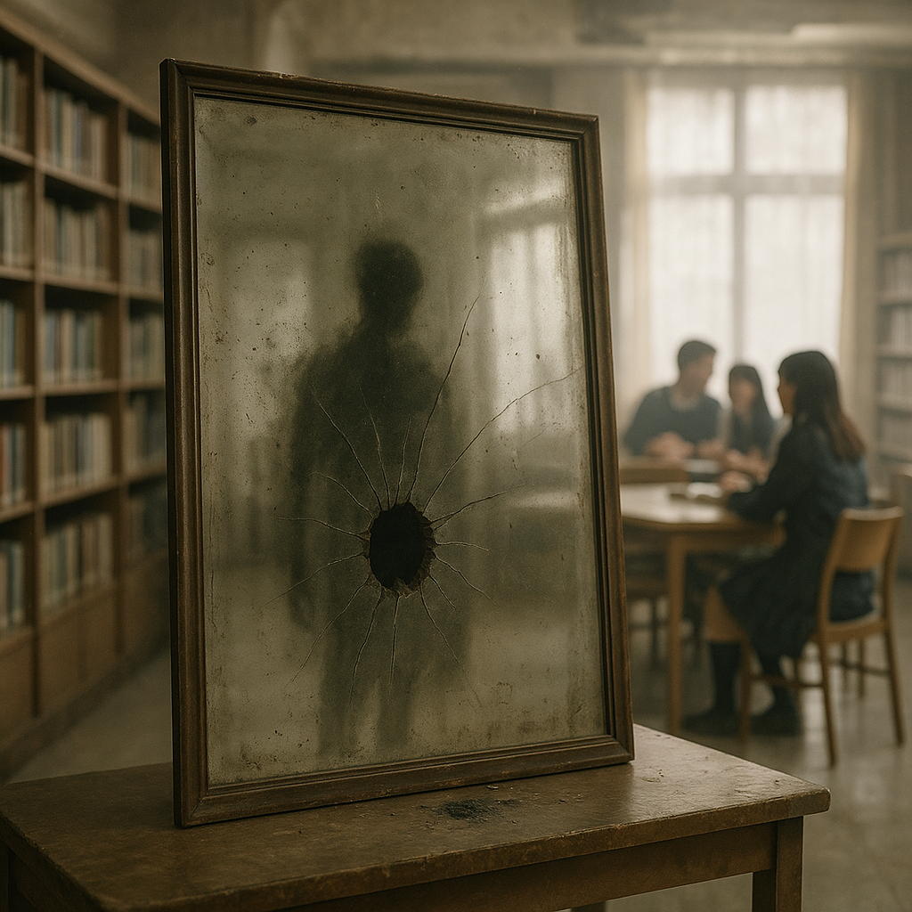 鏡の裏側の噂のイメージ