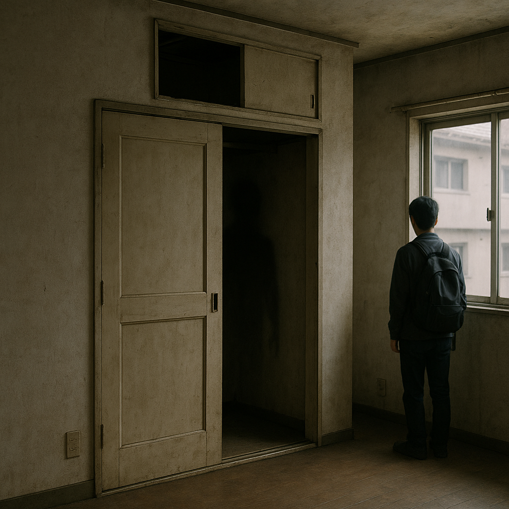 クローゼットの影のイメージ