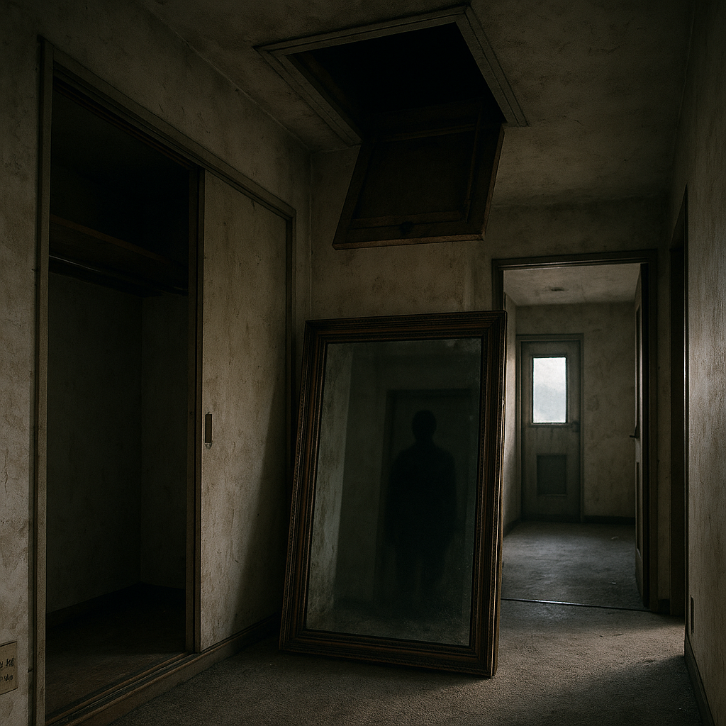 屋根裏の視線のイメージ