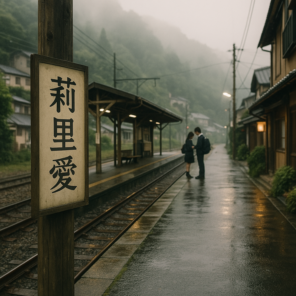 駅で彼女に告白したあの日のイメージ