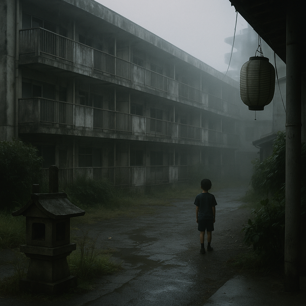 生け贄の団地の話のイメージ