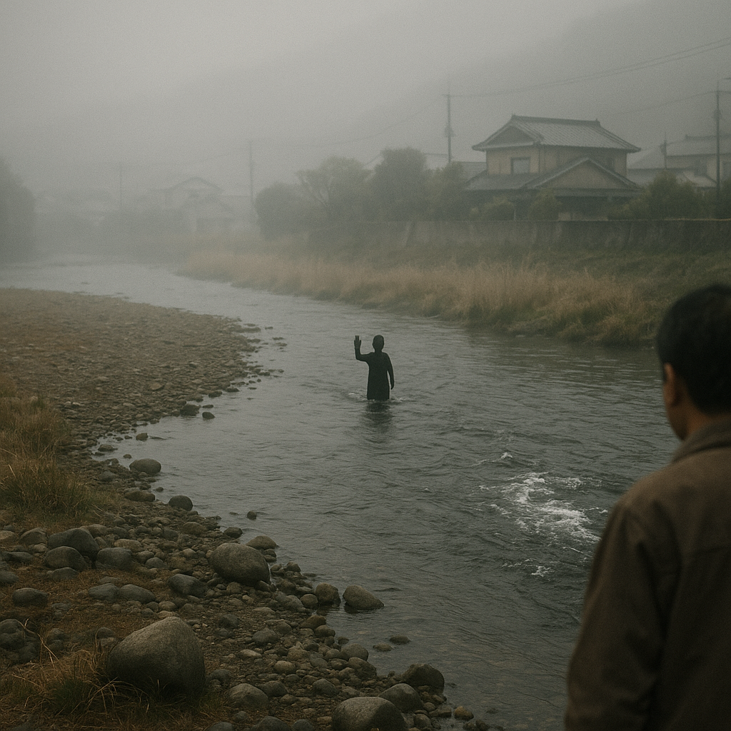 コピペ 実家付近の川原のイメージ