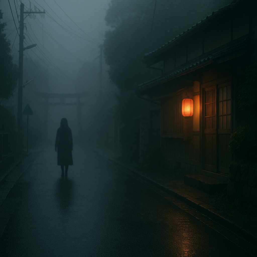 深夜の影の話のイメージ