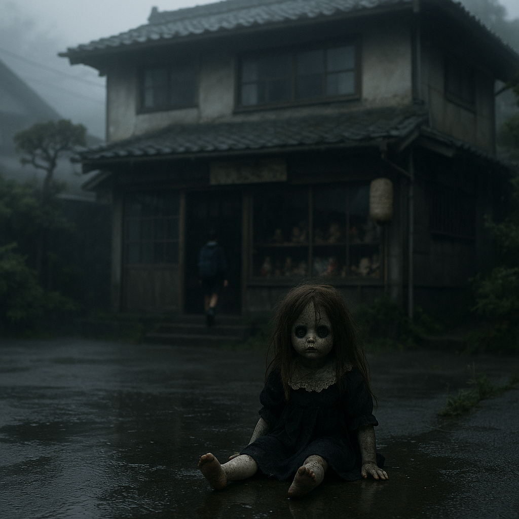 不幸を招く人形のイメージ