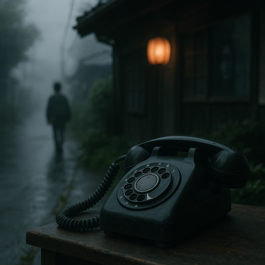 電話の向こうから、 『キャハハハハハハハ』のイメージ