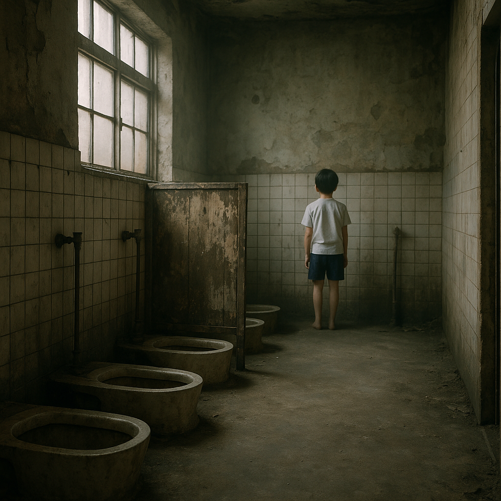 使われていない廃トイレのイメージ