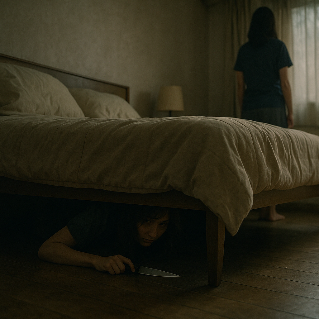 ベッドの下に....のイメージ