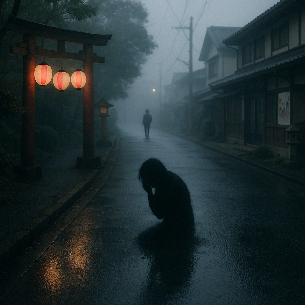 帰り道の影のイメージ