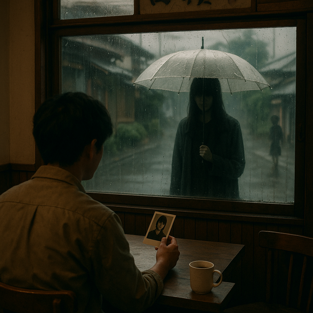 雨の日の訪問者のイメージ