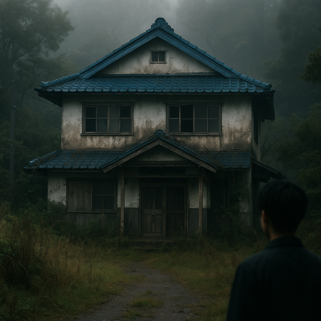 青い屋根の家のイメージ