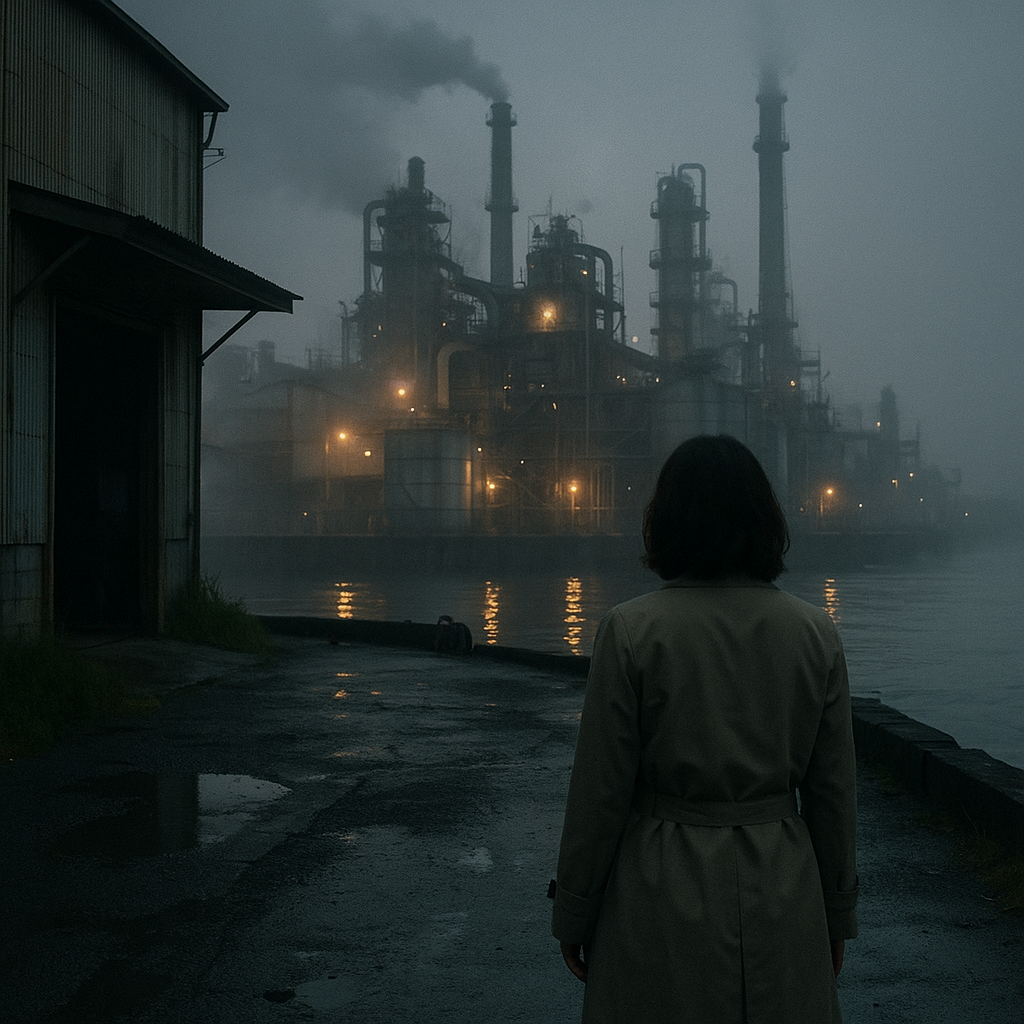 ピアノ教室④（海沿いの工場で追いつめられたMママのイメージ