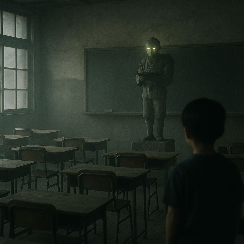 実際体験小学生の頃の怖い教室のイメージ