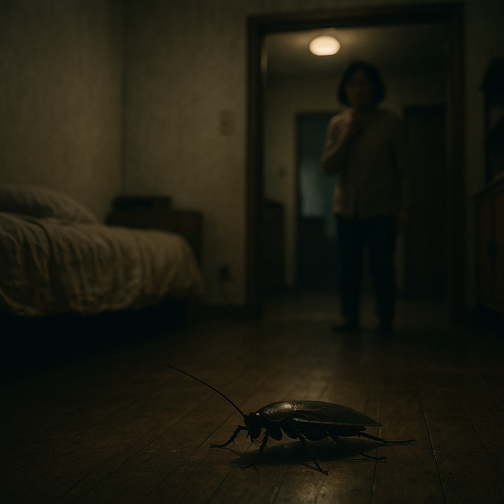 カサカサ 何かがいる……。のイメージ