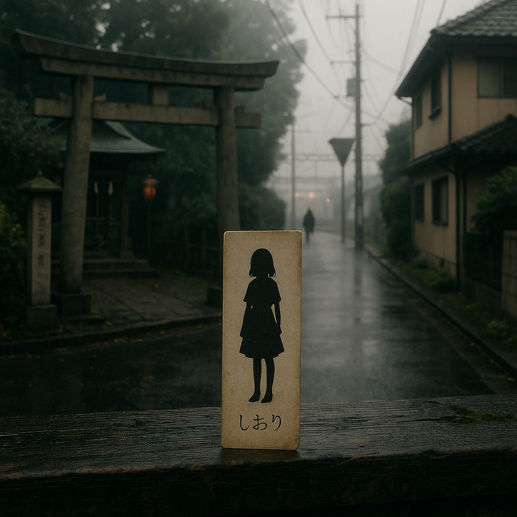 スタンプラリー怪奇談３（しおりという女の子）のイメージ