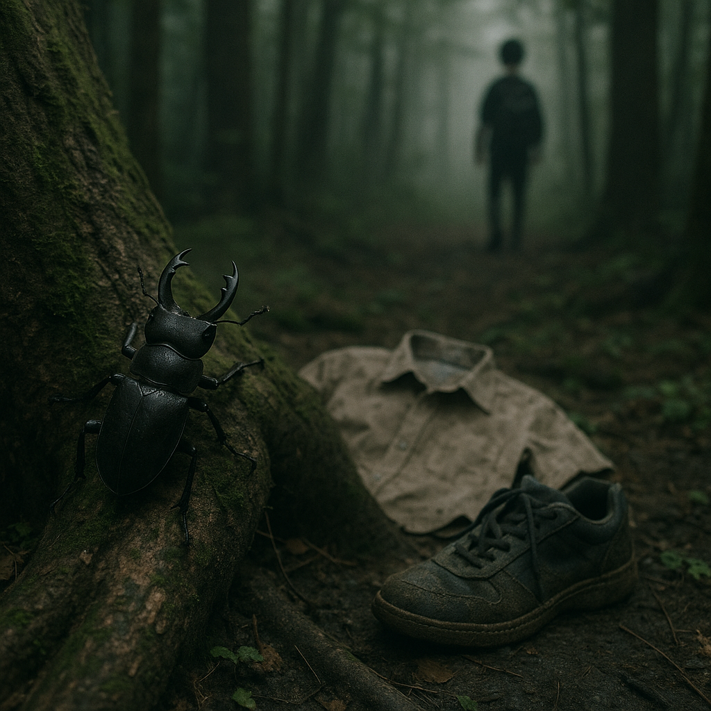 クワガタ採りのイメージ