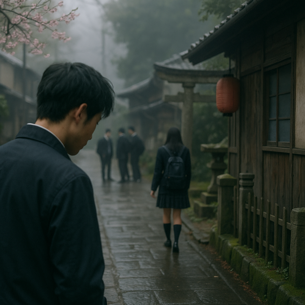 交際直後の不安　男たちの噂話のイメージ