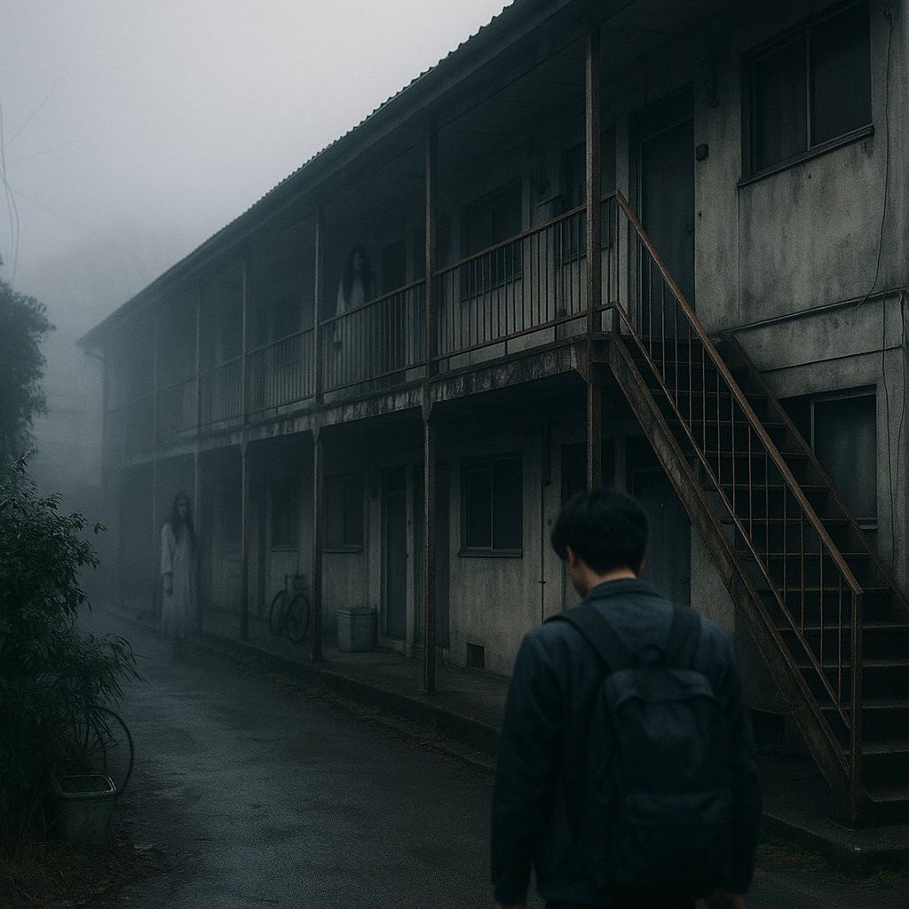 古いアパートの噂のイメージ