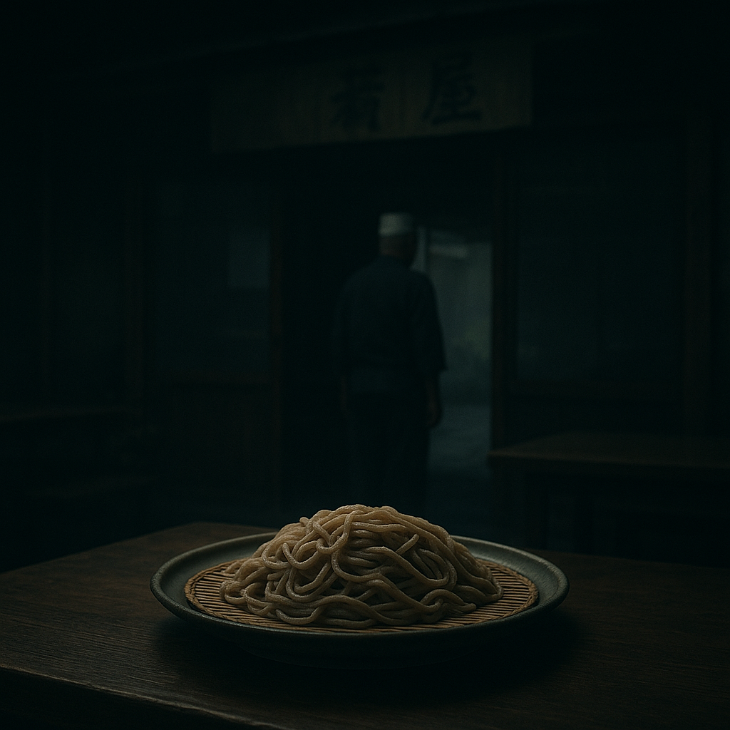明かりなし蕎麦のイメージ