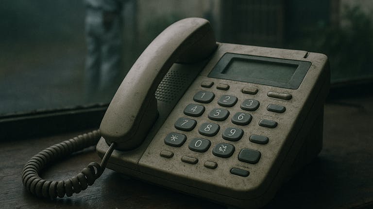 それは電話の工事で起きた・・・