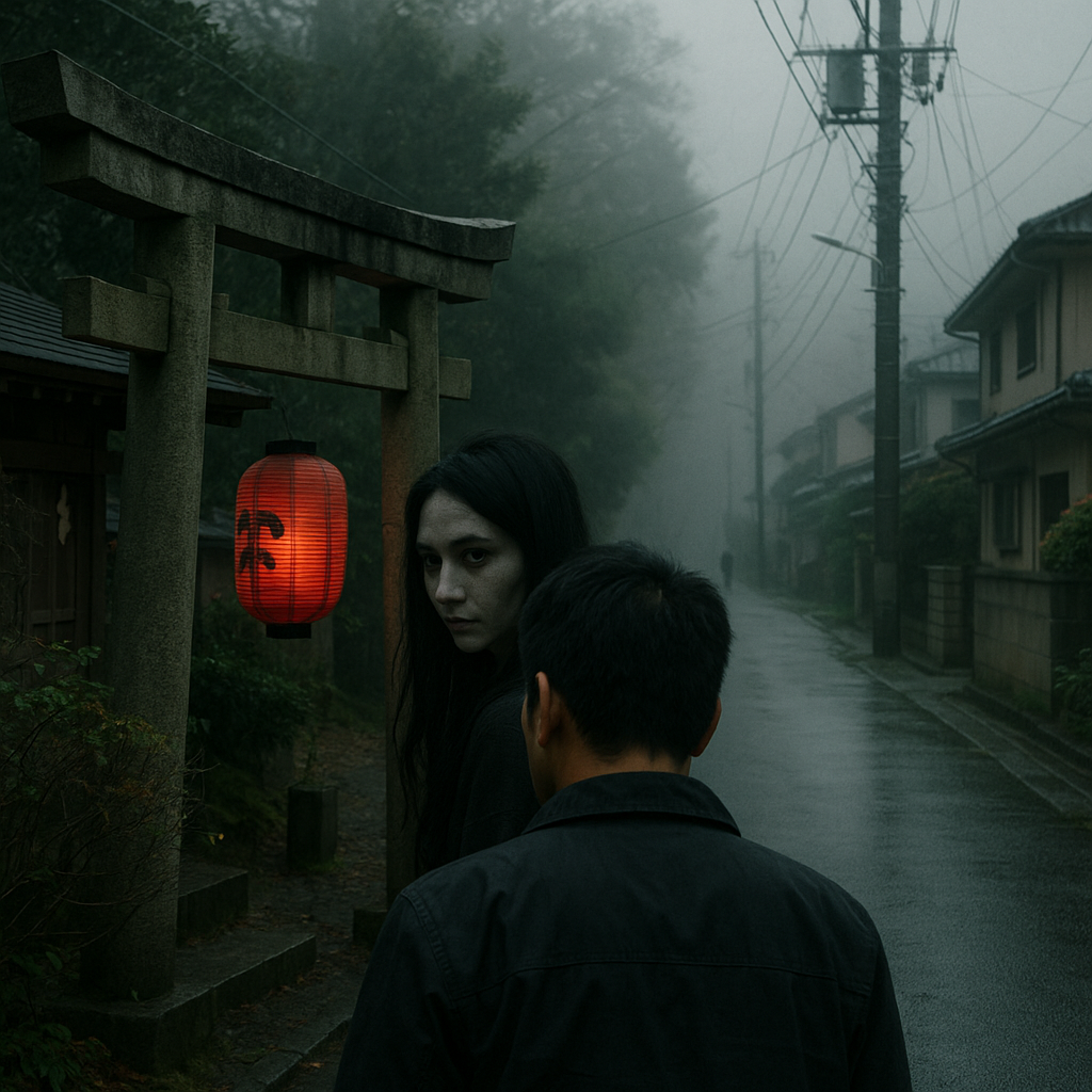 島田秀平の背後に...