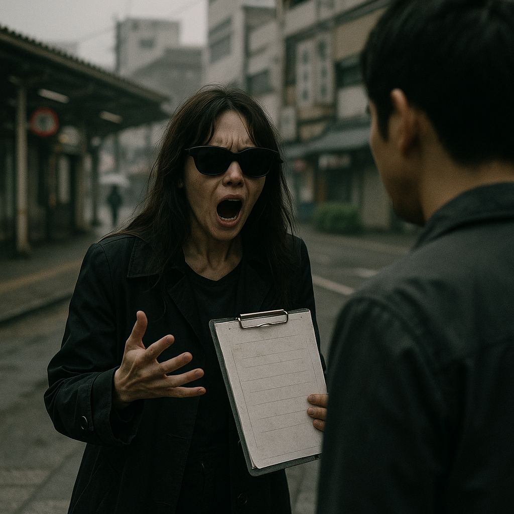 アンケートには気を付けろ！のイメージ