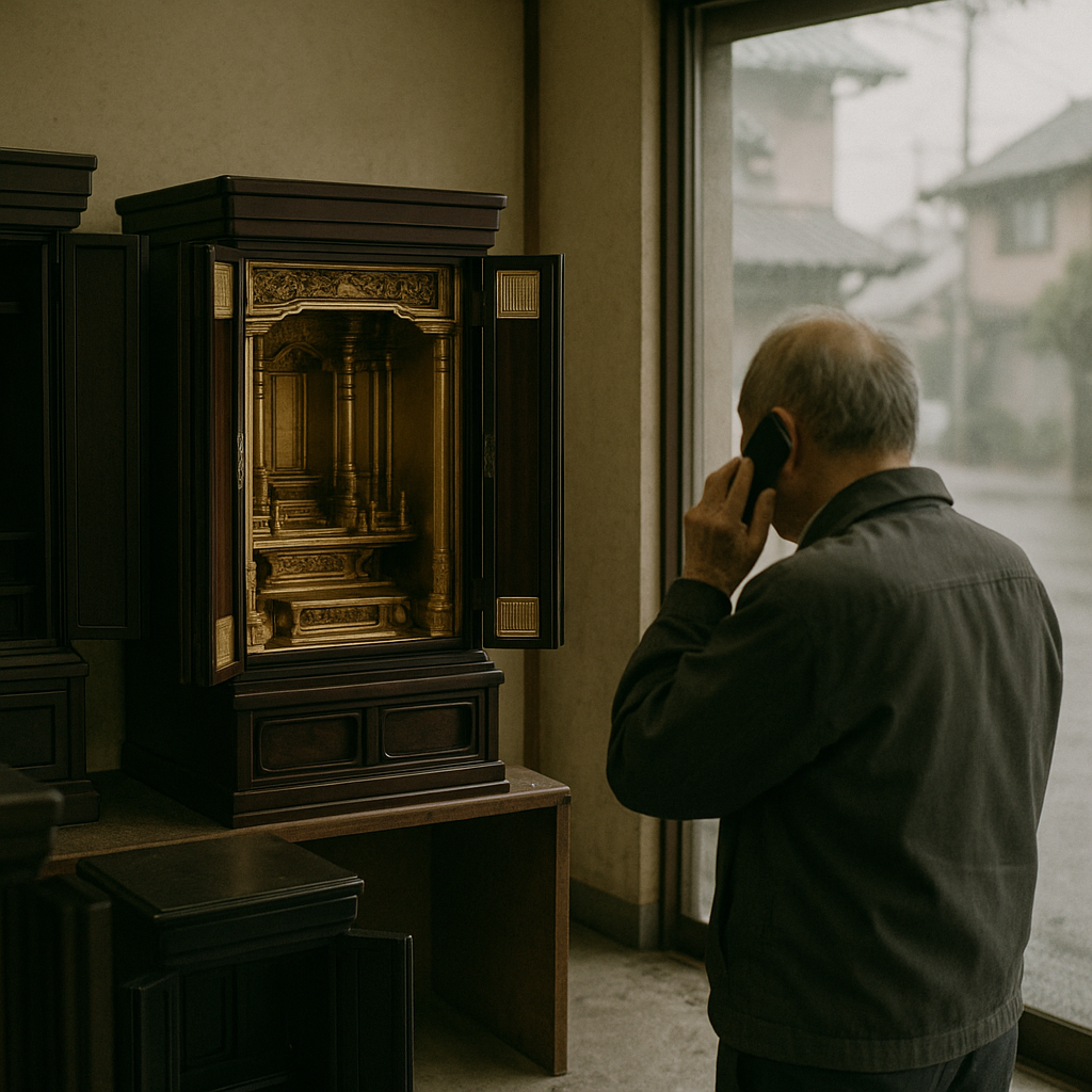 仏壇お買上げのイメージ