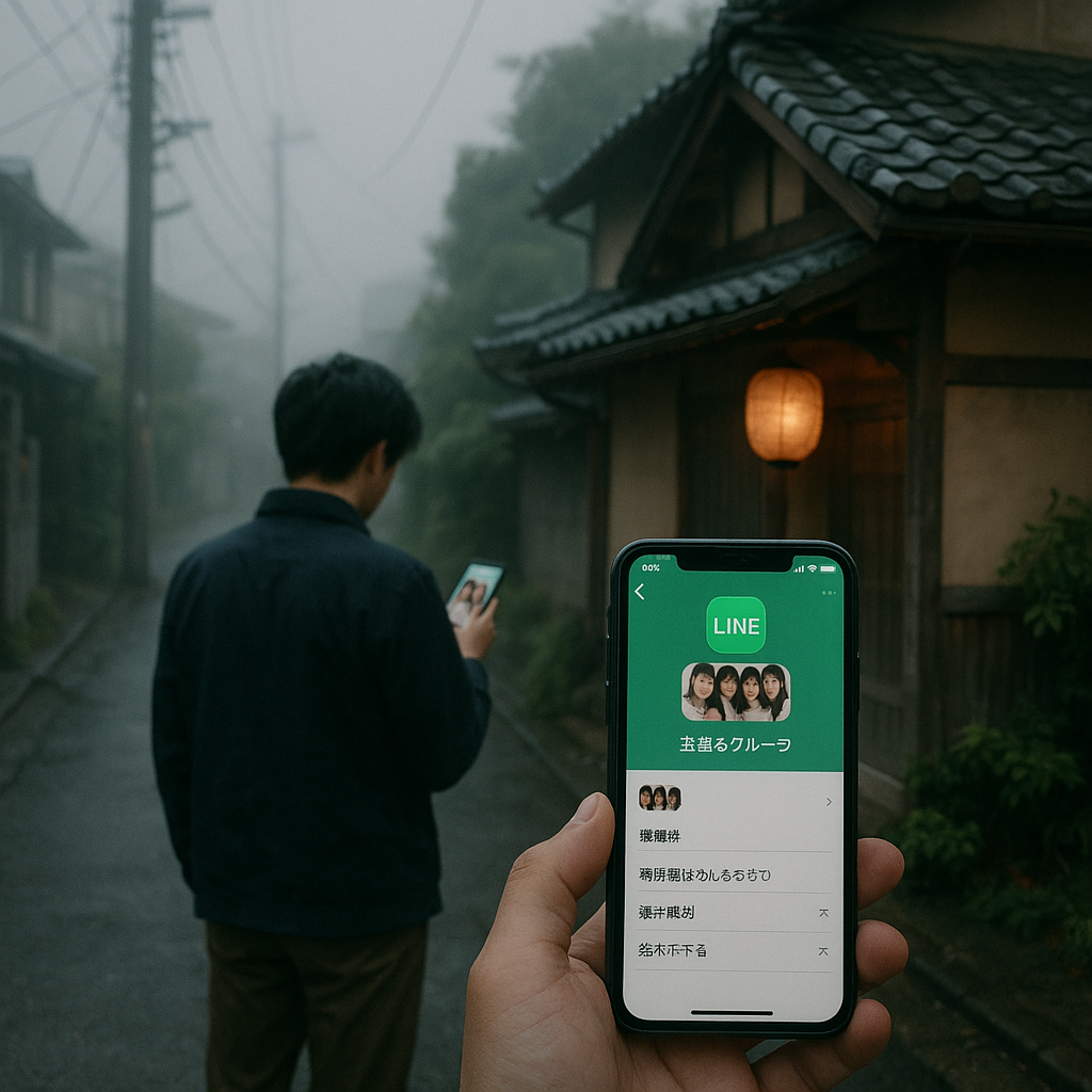 LINEグループ退会したら・・・のイメージ