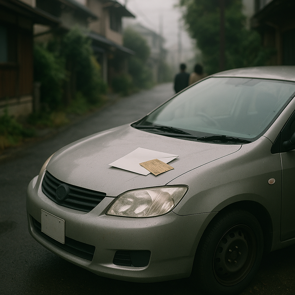 車を借りたお礼のイメージ