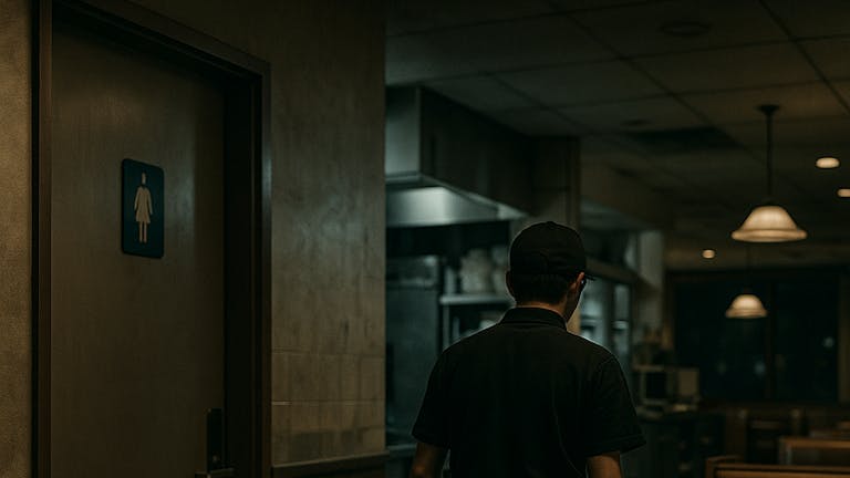 ファミレスの深夜帯