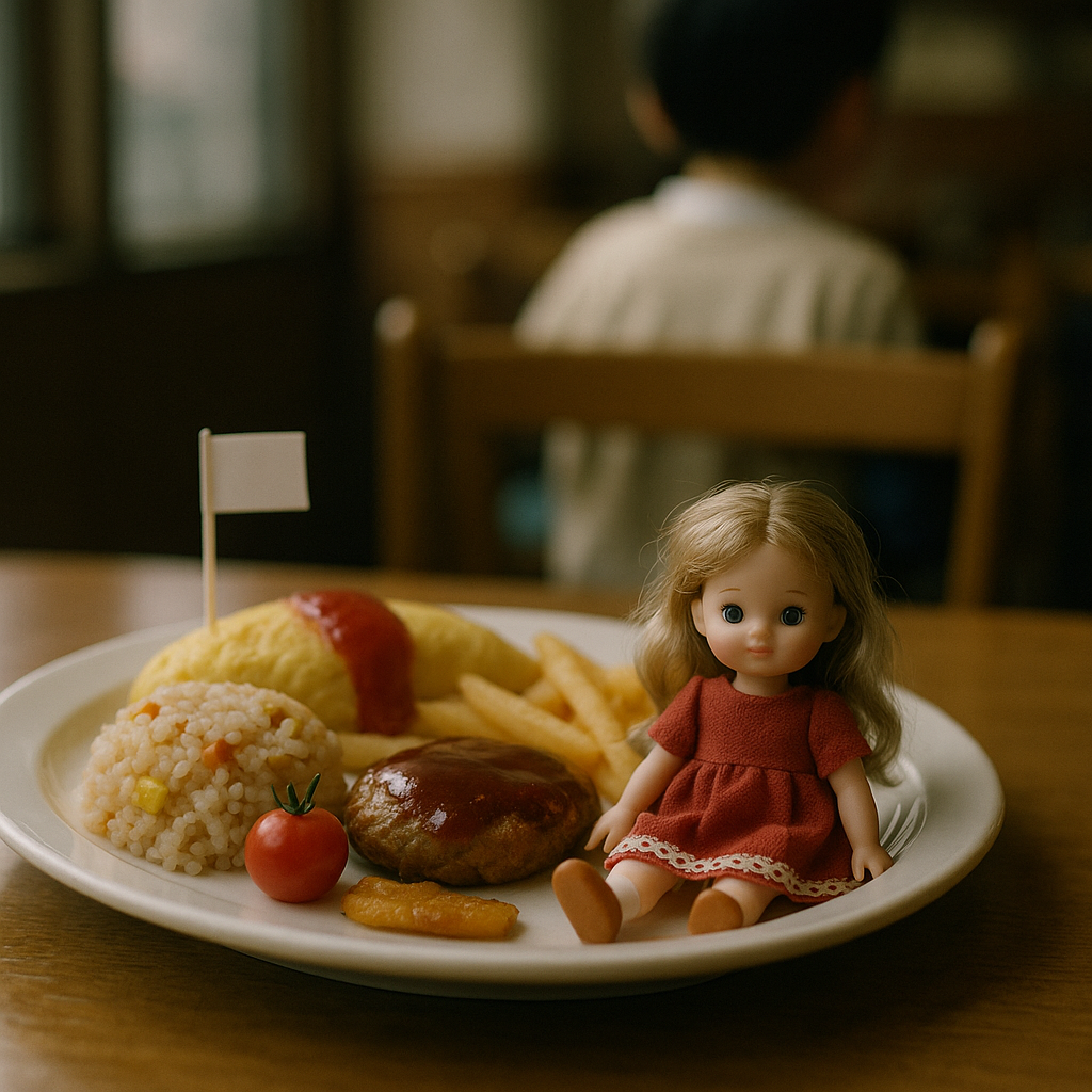 お子様ランチのおまけのイメージ