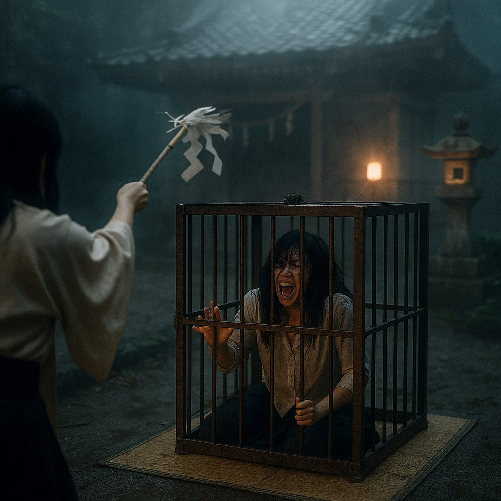除霊の儀式のイメージ