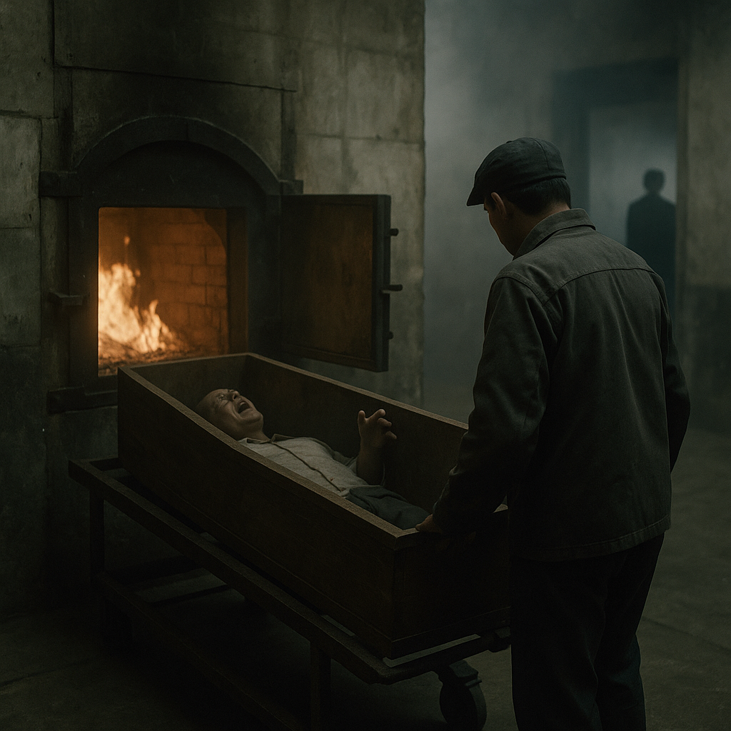 火葬場の秘密のイメージ