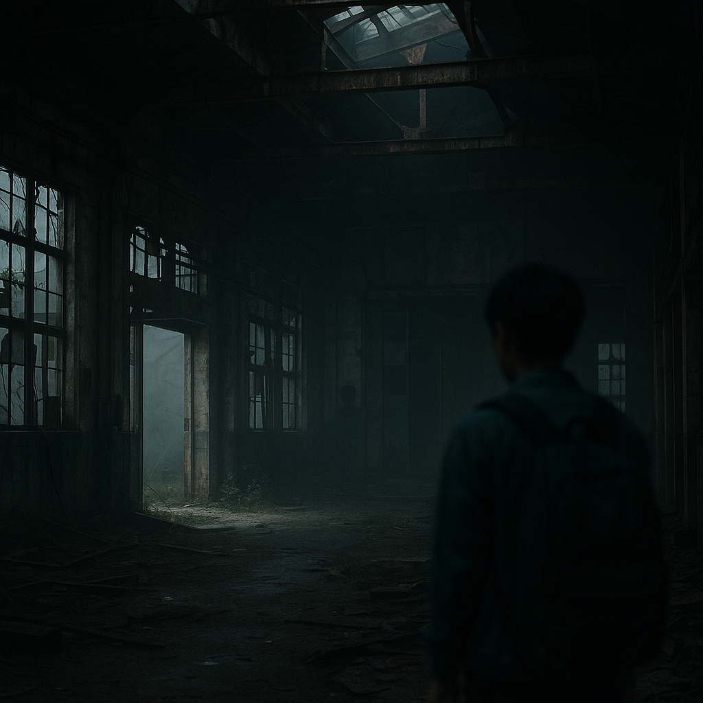 公園の影のイメージ