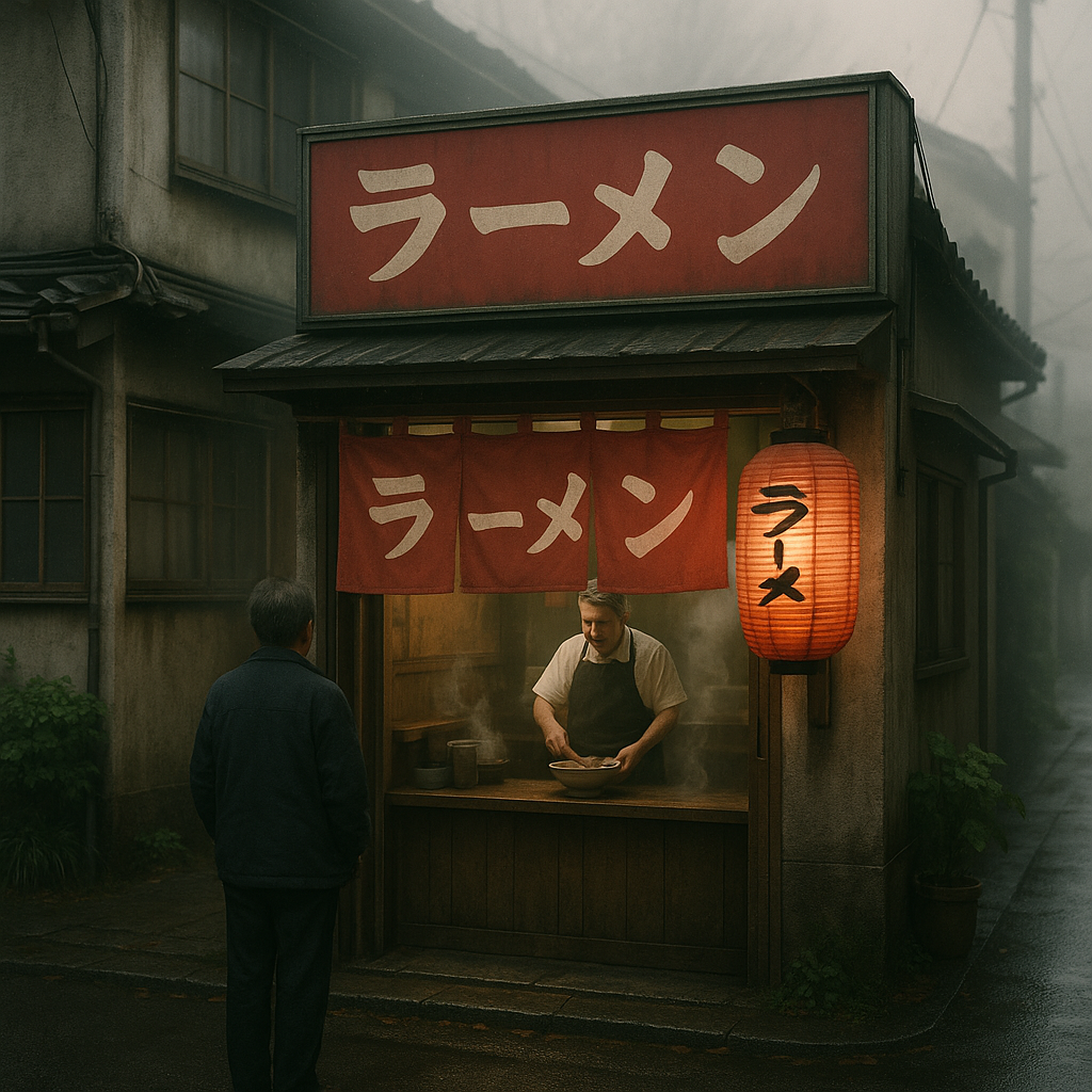 近所のラーメン屋さんのイメージ