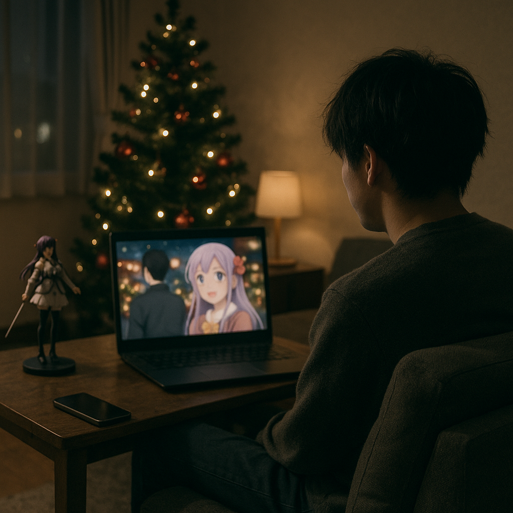 いいもん！俺にはフィギュアがあるしクリスマスは一人のイメージ