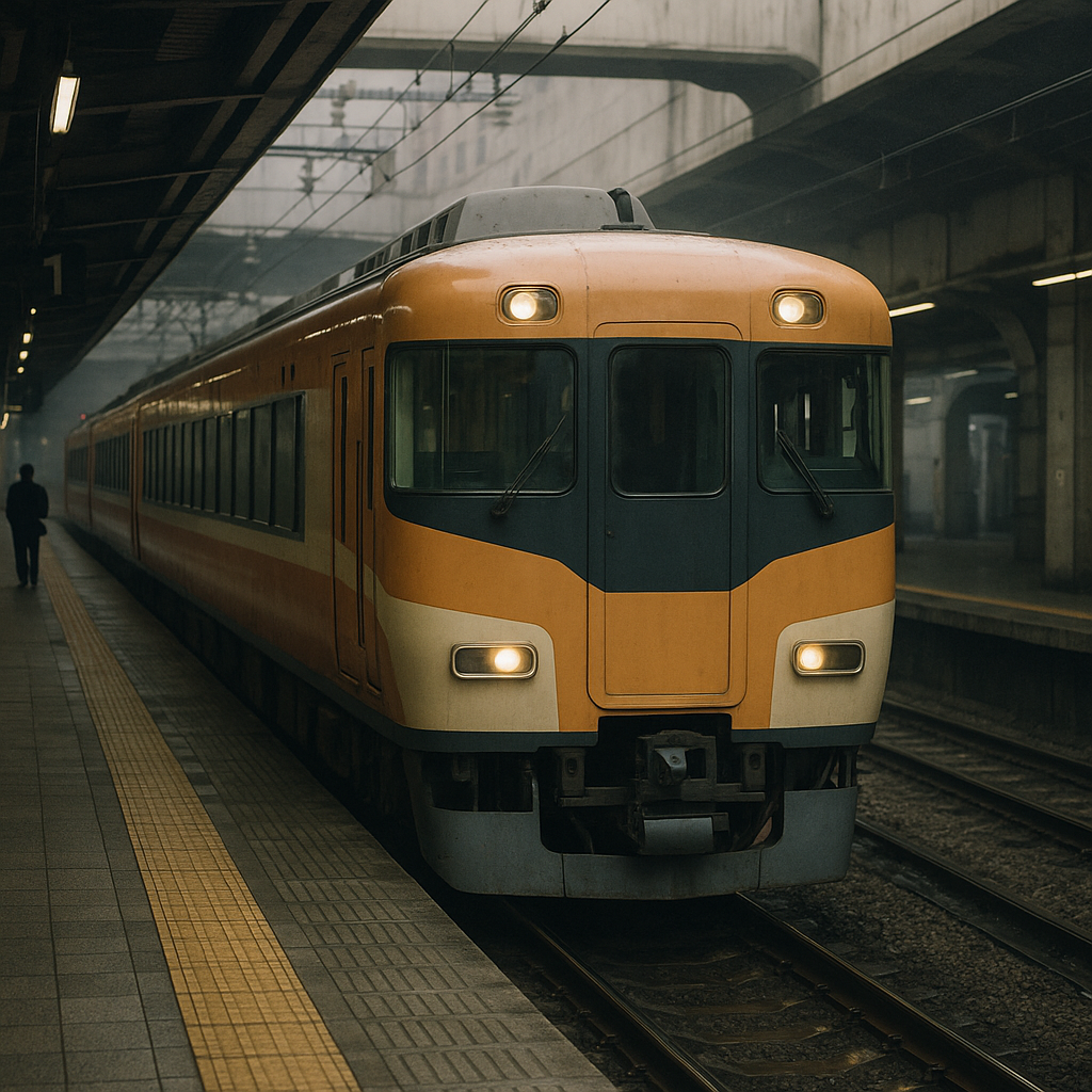 鉄道ファンの不思議な夢（東京にきた大阪の私鉄特急）のイメージ