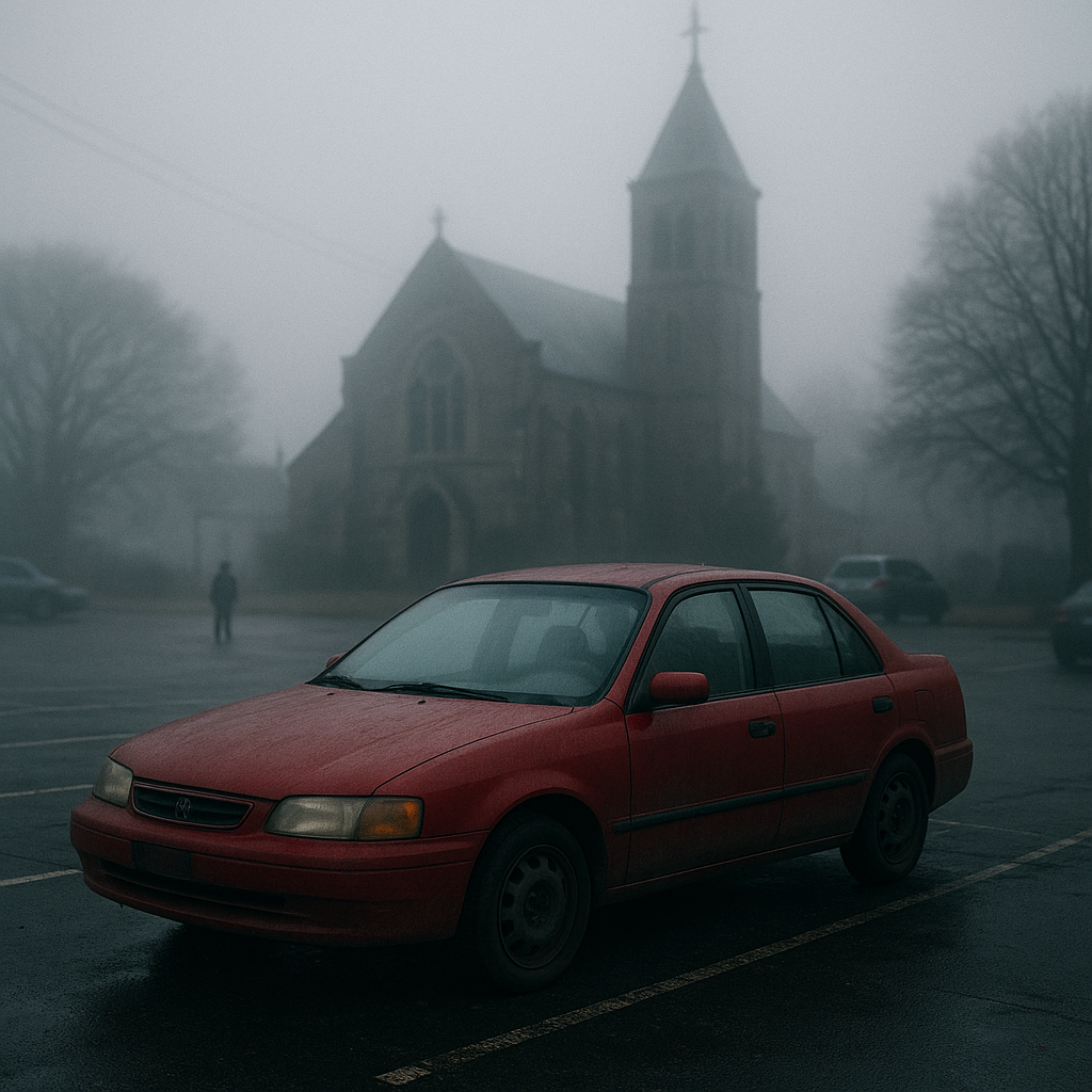 赤い車のイメージ