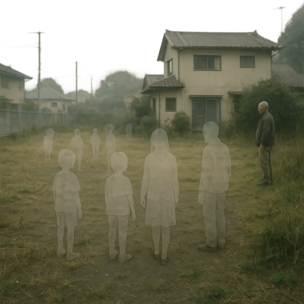 透明な人々のイメージ